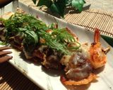 プリプリ海老＆椎茸✿カリカリチーズ焼き作り方12写真