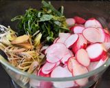 ラッディッシュと大葉で 簡単 しば漬け作り方1写真