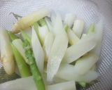 簡単で豪華なアスパラと蟹のパスタ作り方5写真
