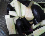 簡単♪麺つゆで茄子と厚揚の旨炒め♪作り方1写真