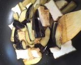 簡単♪麺つゆで茄子と厚揚の旨炒め♪作り方4写真