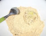 フライパンで☆☆あべ川さつま芋もち☆黒蜜作り方4写真