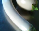美しい白茄子のマリネ　作り方1写真