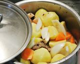 山椒風味の大人の肉じゃが作り方6写真