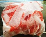 スイカそのまんまブロックアイス作り方3写真
