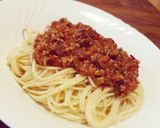 ミートソースパスタ〜簡単～作り方10写真