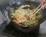 ☆簡単ミートローフリメイク→焼きうどん作り方4写真