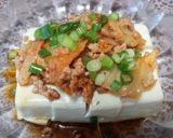 さっぱり♪ピリ辛！キム肉のポン酢冷奴♡作り方4写真