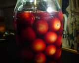 すもも酒（プラム）　京都カフェ作り方6写真