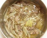 牛肉とゴボウのしぐれ煮作り方4写真