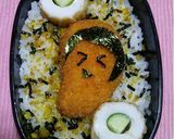 モンチッチがサラリーマン男子になった弁当作り方3写真