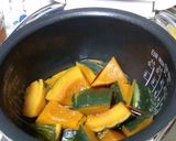 炊飯器で❣カボチャの煮物作り方4写真