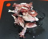 ヤリイカ★トマトの濃厚ジェノベーゼパスタ作り方1写真