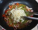 ヤリイカ★トマトの濃厚ジェノベーゼパスタ作り方5写真