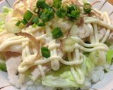 準備たったの5分♪鶏マヨ丼作り方4写真
