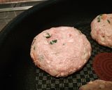 青じそ爽やか♪野菜たっぷり胡麻ハンバーグ作り方5写真