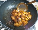 じゃが芋のピリ辛甘味噌煮作り方5写真