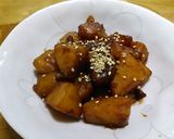 じゃが芋のピリ辛甘味噌煮作り方6写真