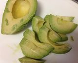 ゴーヤとアボカドのサラダ作り方1写真