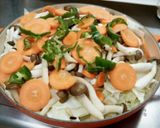 ル・クルーゼでヘルシー！鶏肉温野菜！作り方2写真