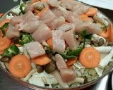 ル・クルーゼでヘルシー！鶏肉温野菜！作り方5写真