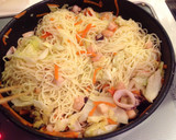 旨味たっぷり☆簡単シーフード塩焼きそば作り方6写真