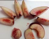 柔らかい桃でも！いためないで切る方法作り方6写真