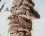 蒸し鶏とオナスと彩り野菜の冷やしうどん作り方5写真
