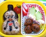 幼稚園のお弁当（１０月３週目）作り方1写真