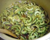 ゴーヤの佃煮　　　　　　　　　　　　　　作り方3写真