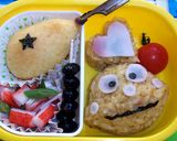 幼稚園のお弁当（１０月３週目）作り方4写真