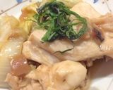 鶏胸とキャベツの梅煮〜さっぱり味作り方3写真