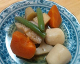 冷凍和風野菜ミックスで！簡単みそ煮♪作り方6写真