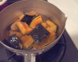 定番！冷凍かぼちゃで甘煮作り方1写真