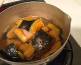 定番！冷凍かぼちゃで甘煮作り方2写真