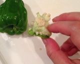 夏！ピーマンとカニカマだけのマヨきんぴら作り方2写真