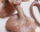 鶏肉下ごしらえ骨付き手羽中の骨抜き下処理作り方8写真