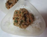 サンマ缶で大人のおにぎり②(◔‿ ◔☆ミ作り方2写真