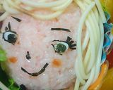 キャラ弁♡アナと雪の女王♡エルサ♡作り方4写真