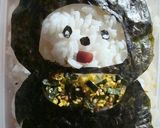 モンチッチハンバーグのキャラ弁作り方14写真