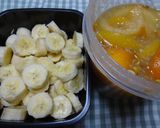 塩レモンでバナナジャム♪作り方1写真