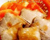 簡単♪電子レンジで煮豚作り方4写真