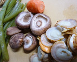 ほたてとふきの炒め煮　うま味たっぷり作り方1写真