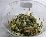 香味野菜の梅肉和えde爽やか素麺♪作り方1写真