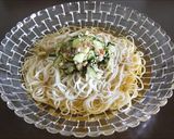 香味野菜の梅肉和えde爽やか素麺♪作り方3写真