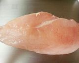 卵使いませんえん♪鶏胸肉の梅しそフライ作り方3写真