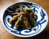 オクラの胡麻和え♪作り方5写真