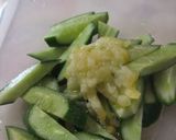 簡単副菜✿胡瓜と鶏胸肉の塩レモン和え✿作り方3写真