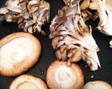 椎茸と舞茸の忘れ煮作り方1写真