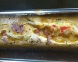 ツナ缶と彩り野菜のケークサレ。作り方4写真